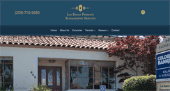 Desktop Screenshot of losbanospropertymgtservices.com
